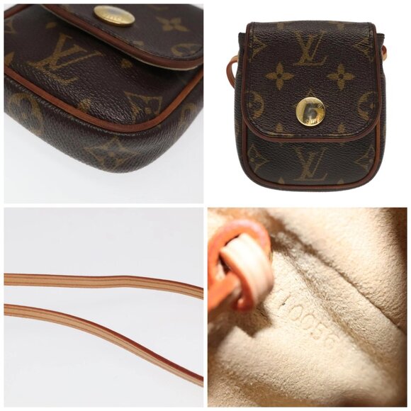 LOUIS VUITTON Monogram Pochette Cancun Shoulder Bag - Picture 10 of 14